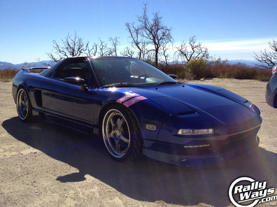 Acura NSX with HRE Wheels