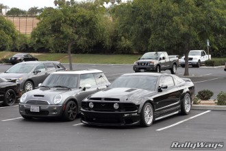 Richard's SEMA Mustang and Jimmy's Mini