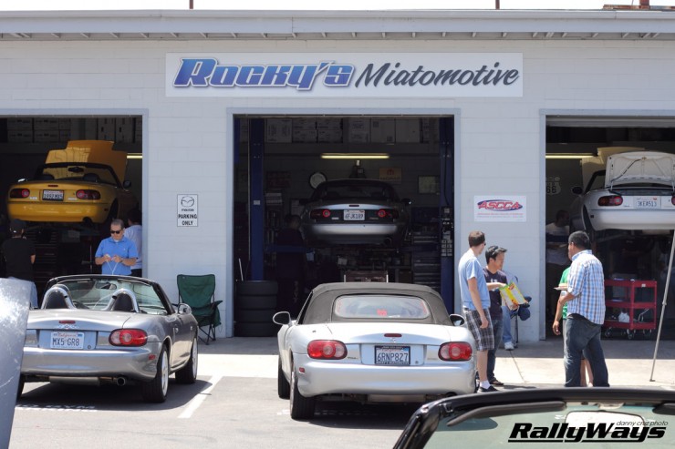 Rocky's Miatomotive Goodwin Racing Mazda Miata Tech Days - RallyWays