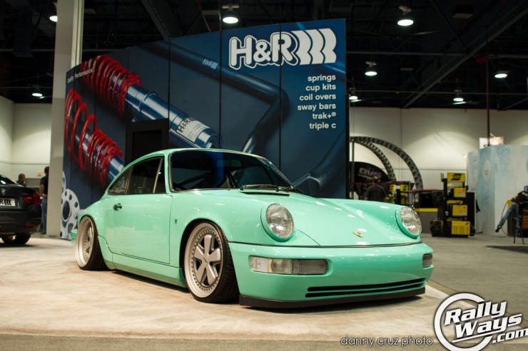 H&R Green Mint Porsche 964