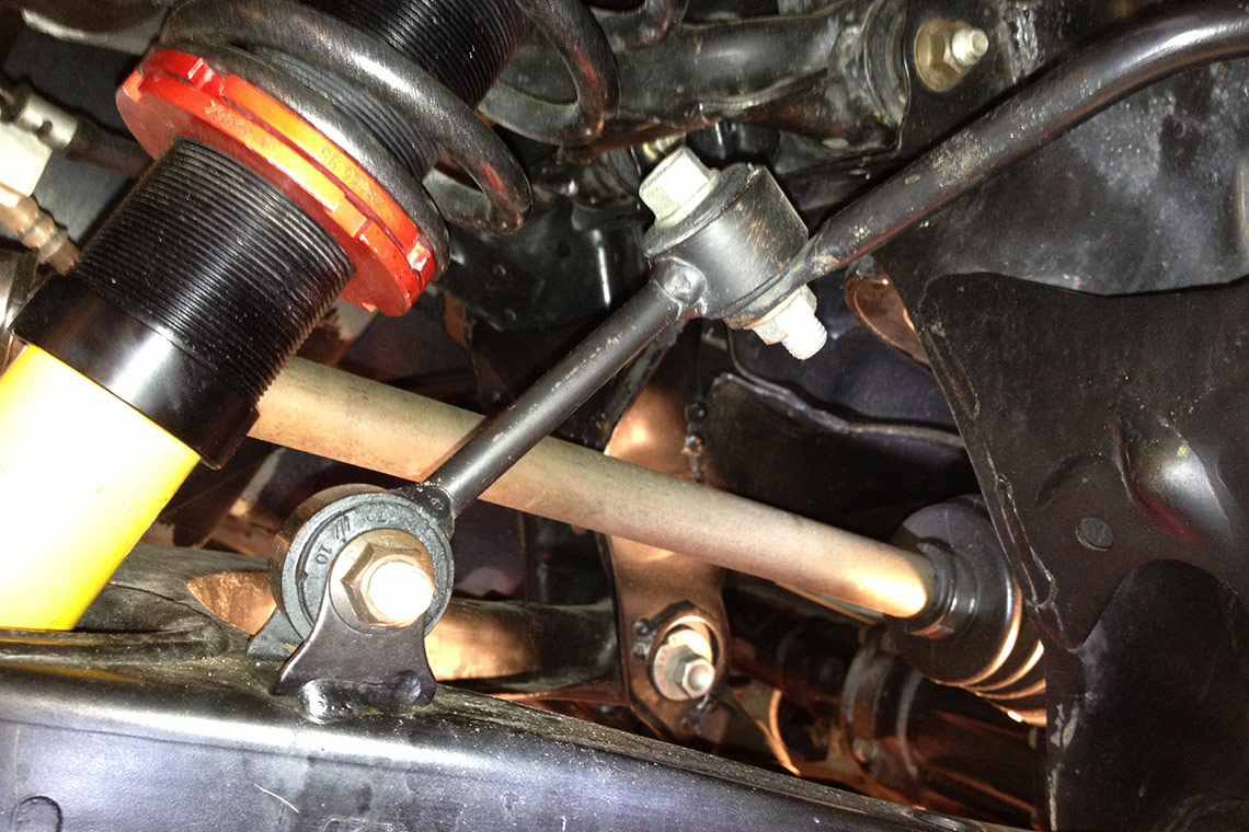 Mission Purple Polyurethane Bushings Improve Car Handling