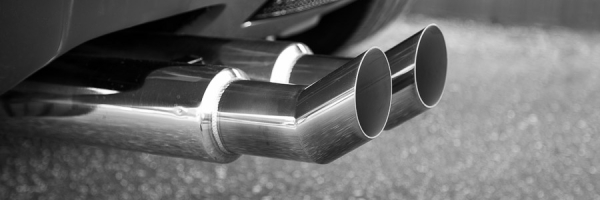Pipes of a DeTomaso Pantera