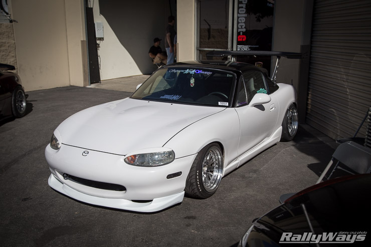 Project G NB Miata with Big Wing