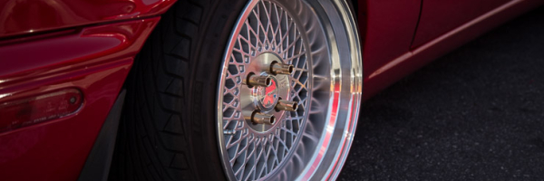 Red Miata Tuner Wheels