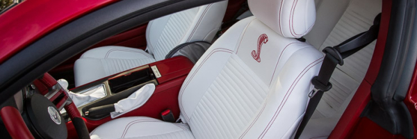 Retrobuilt 2014 Shelby White Seats