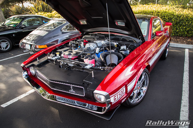 Retrobuilt Shelby GT500 2014 Engine Bay