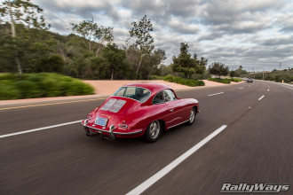 Porsche 356SC RallyWays Rolling Shot