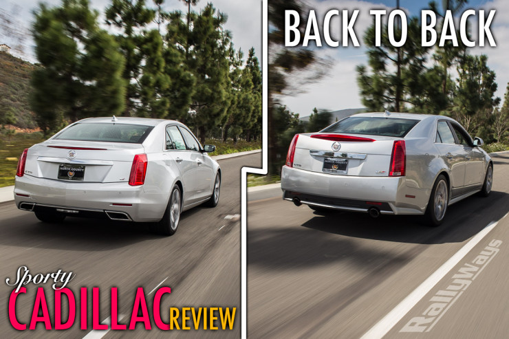 Back to Back Sporty Cadillac Review - Cadillac CTS-V and Vsport