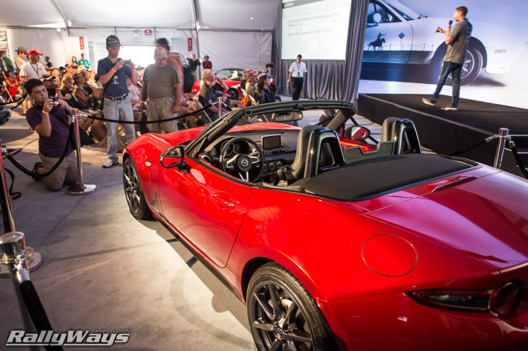ND Miata electric power steering is something new.