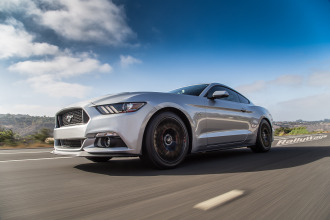 S550 Mustang Rolling Shot - RallyWays Automotive Photography Portfolio