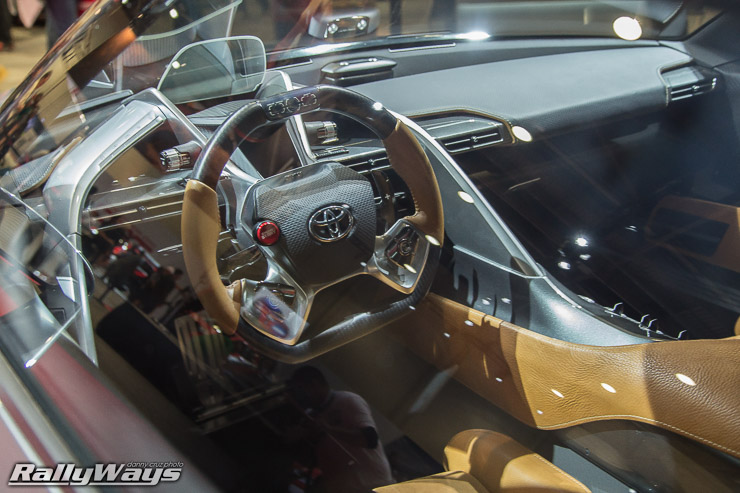 Toyota FT1 Steering Wheel