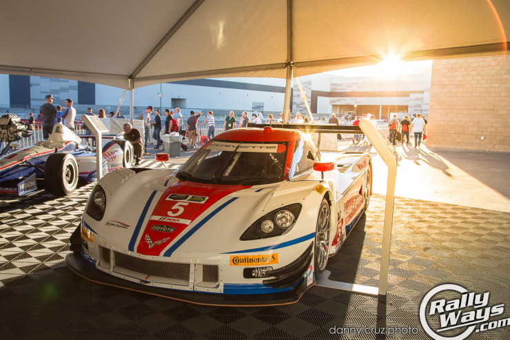 Race Winning Corvette Daytona Prototype on display at SEMA 2014