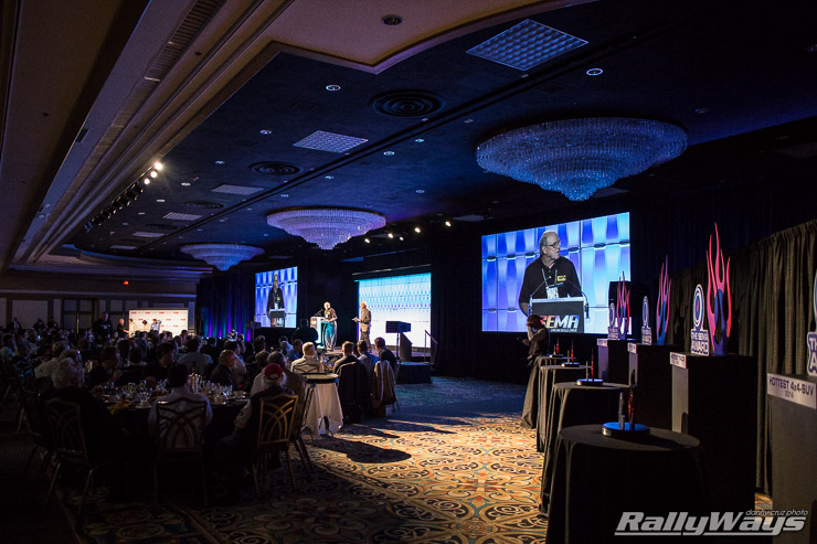SEMA New Product Awards Breakfast Stage