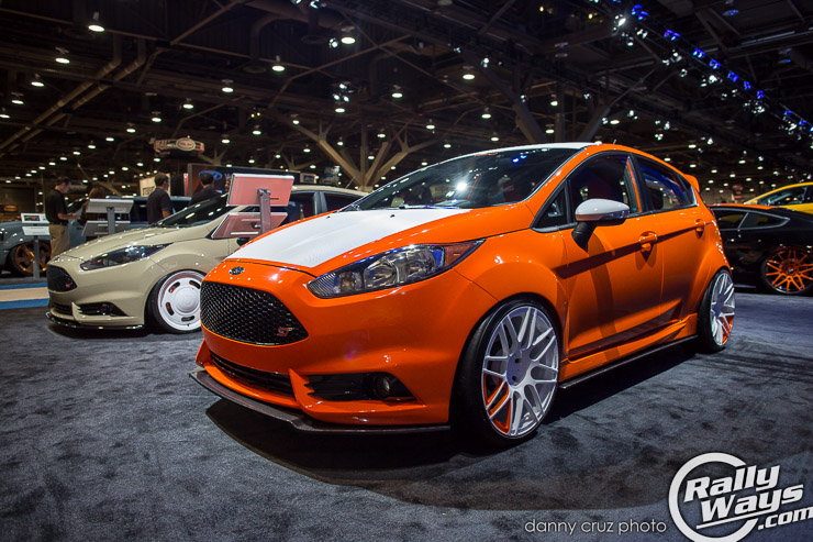 SEMA 2014 Ford Fiesta ST Orange