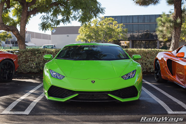 Lamborghini Huracan Verde Mantis - Front View