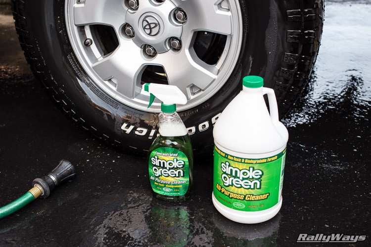How to Clean Car Tires with Simple Green