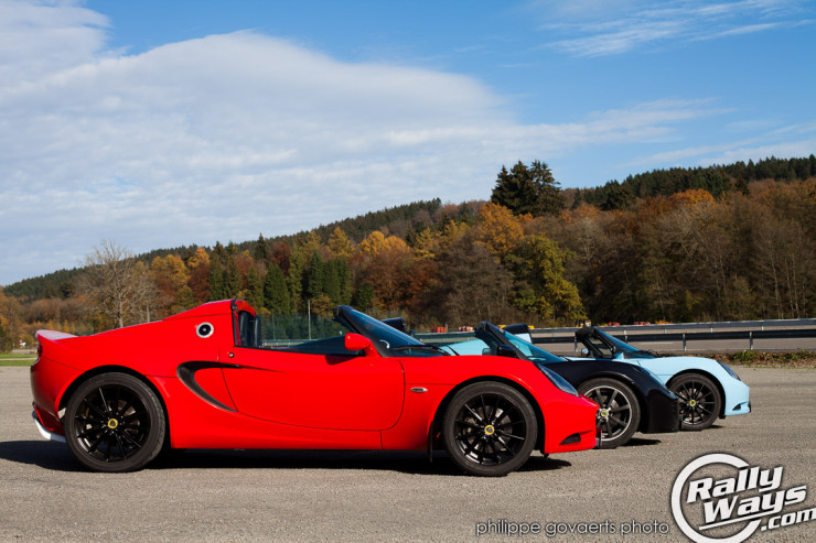Three Lotus Cars