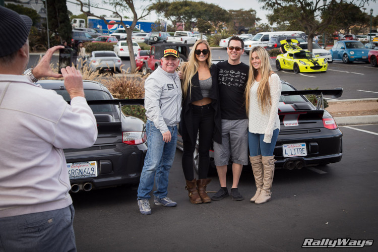 Friends at Cbad Cars and Coffee Carlsbad