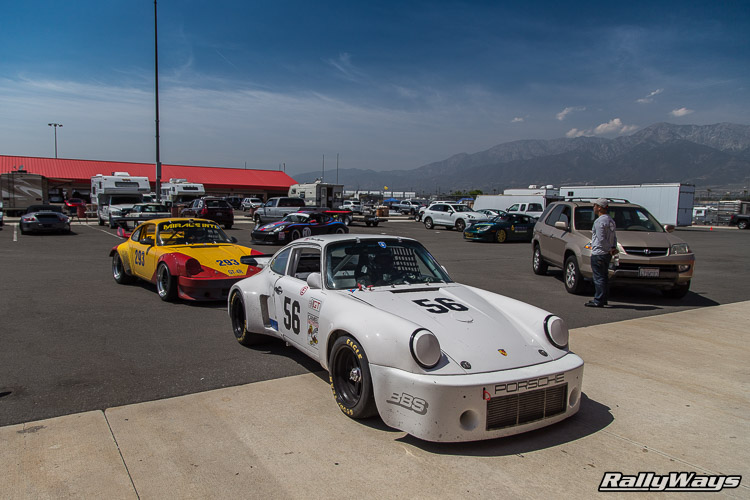 Vintage Racing Porsche 911s at CFOS