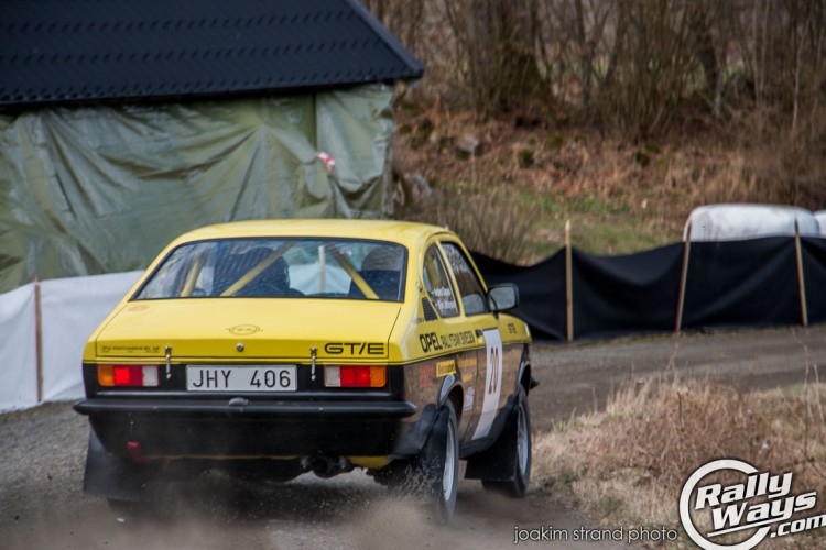 Opel Kadett GTE Rally Racing in Sweden