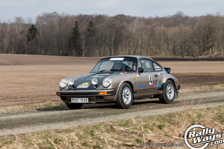 Classic Porsche 911 Rally Car