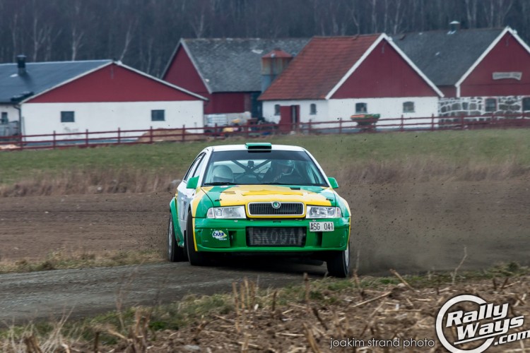 Skoda Octavia WRC Racing in Sweden