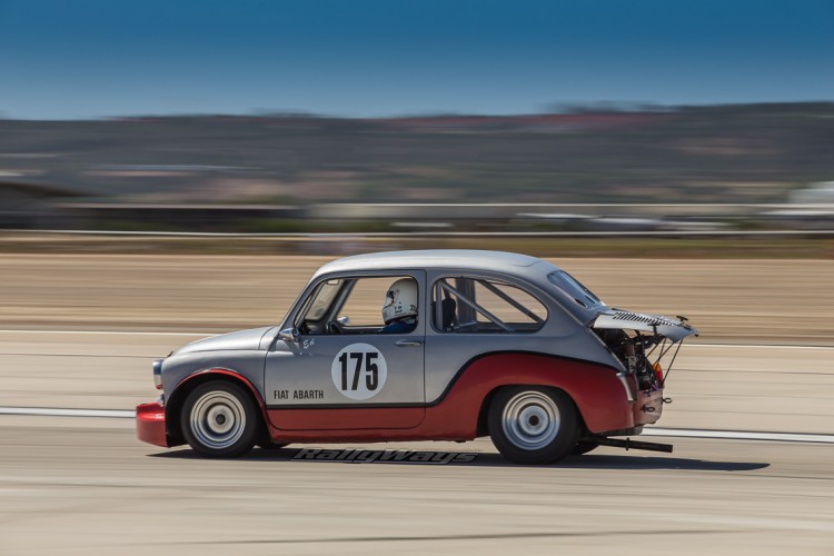 Classic Fiat Abarth Race Car Number 175