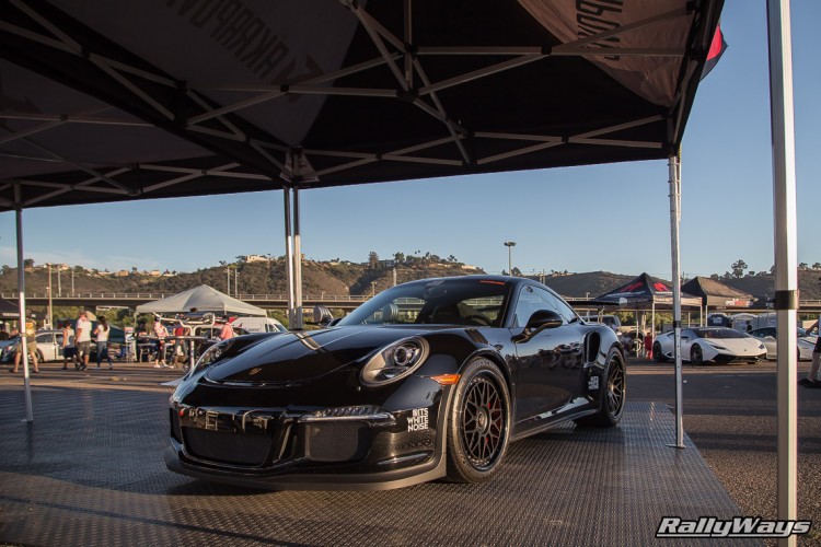It's White Noise Porsche 991 GT3 RS at Big SoCal Euro