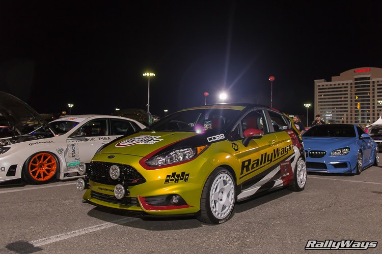 #RallyFist Fiesta ST at SEMA Ignited 2015.