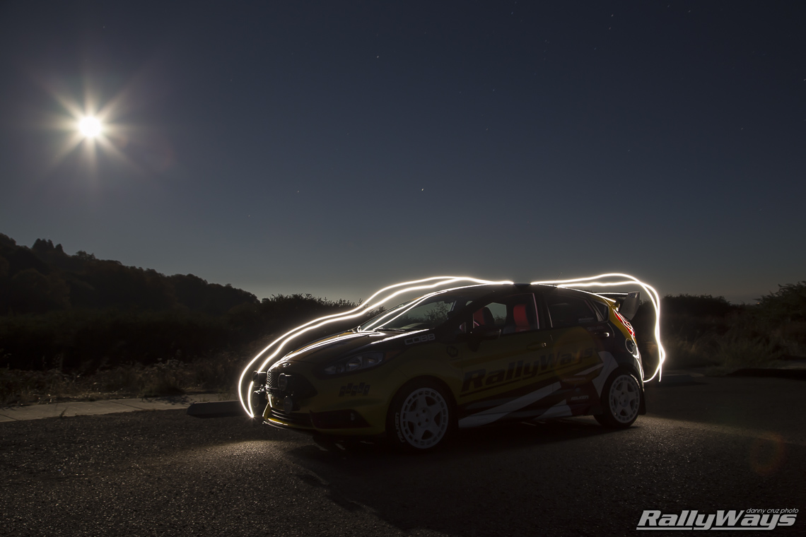 Light Painting Photography - Hot Hatch RallyWays